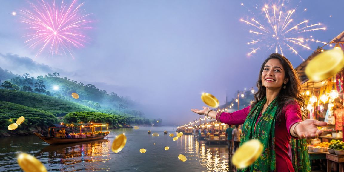 বরিশালে চা বাগানে একজন বাংলাদেশি ডিপোজিট করছেন